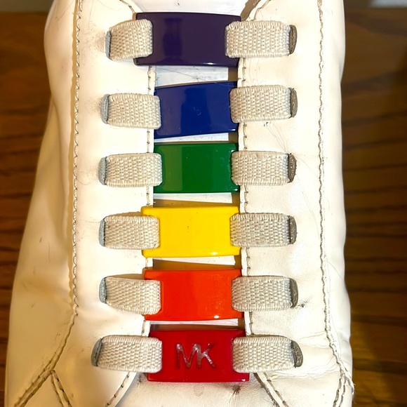 Michael Kors rainbow slip on shoes - Picture 2 of 9